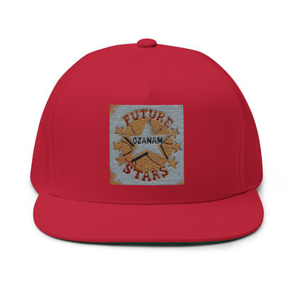 Flat Bill Cap (Embroidery)