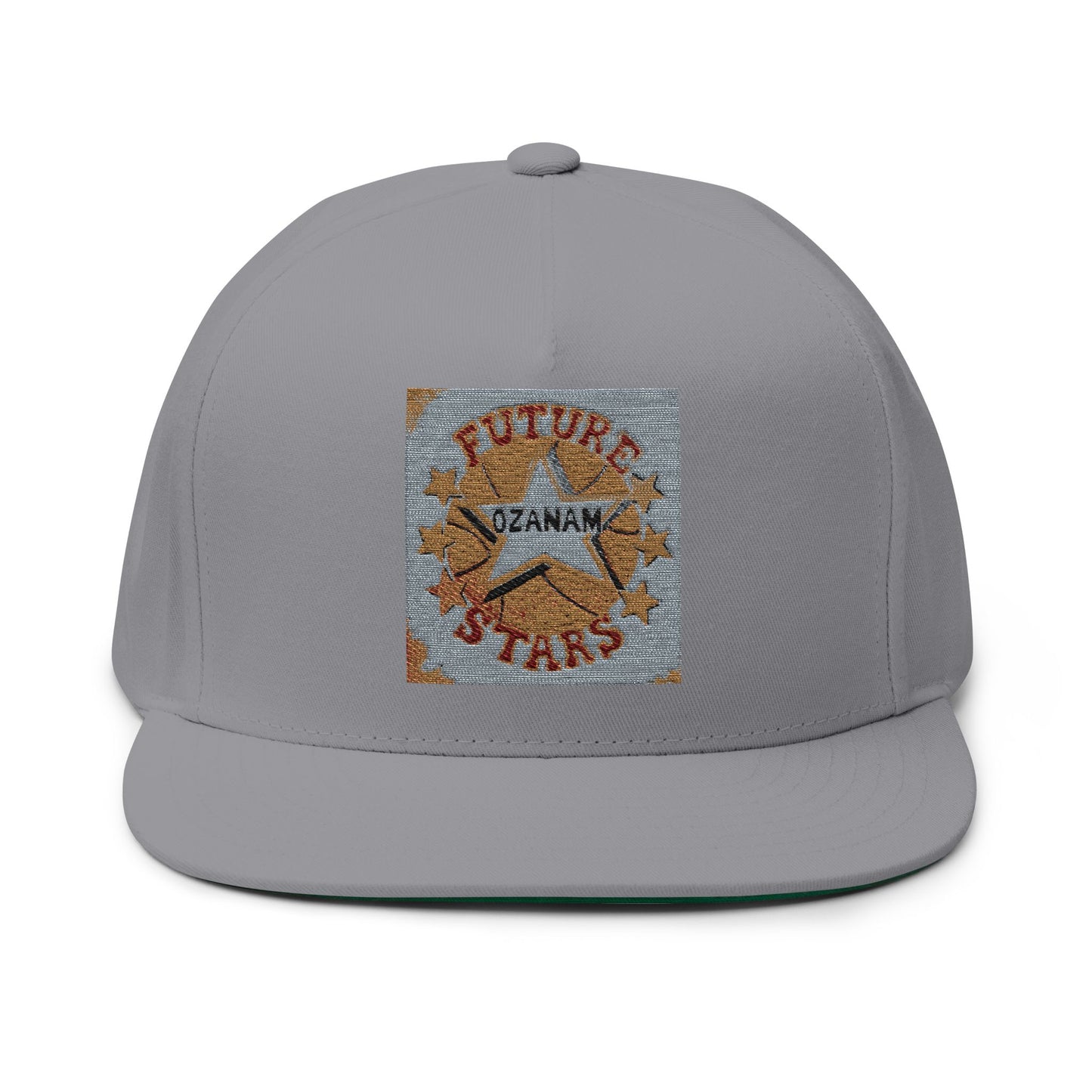 Flat Bill Cap (Embroidery)
