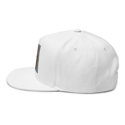 Flat Bill Cap (Embroidery)