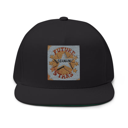 Flat Bill Cap (Embroidery)