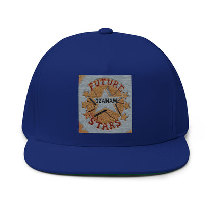 Flat Bill Cap (Embroidery)
