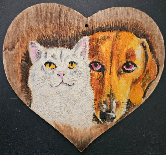 Lightweight 7” Heart Ornament