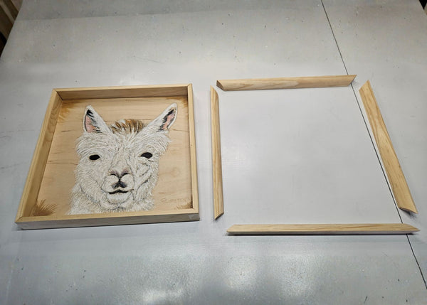 Pre-Stained Deluxe Frame